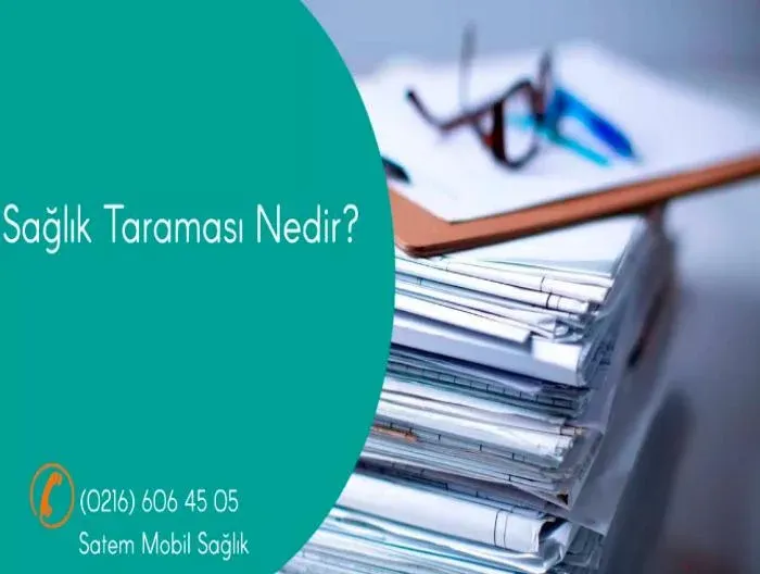 Sağlık Taraması Kapak Resmi