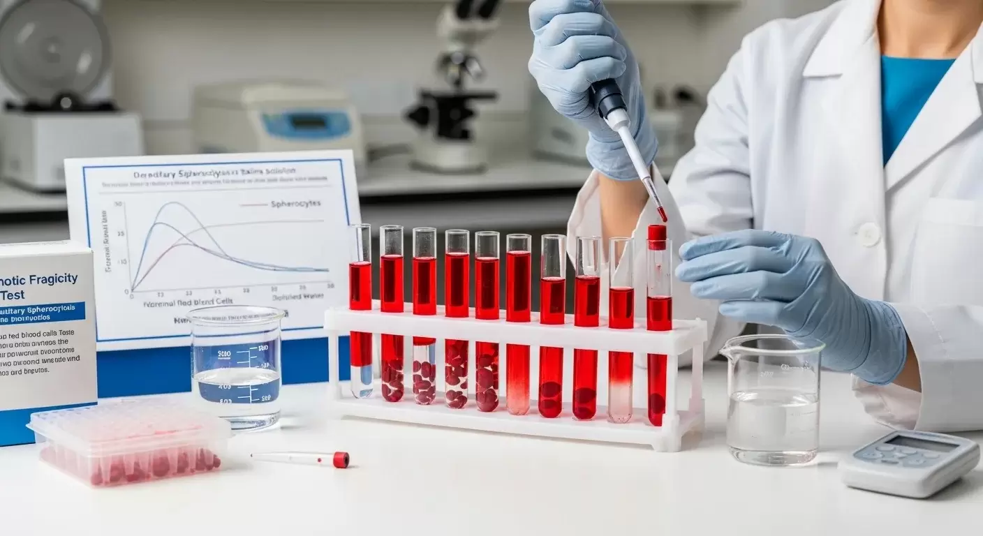 Herediter Sferositoz İçin Osmotik Frajilite Testi