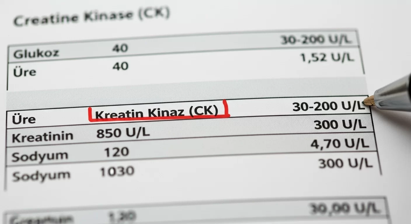 Kreatin Kinaz CK Yüksekliği Kapak Resmi