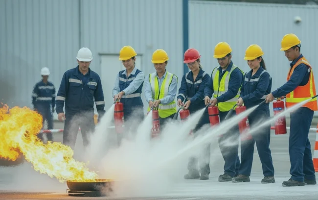 Satem Mobil Sağlık Yangın Eğitimi Hizmetiyle: Resmi